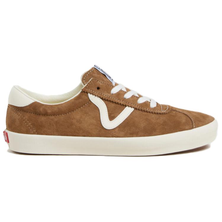 Vans Abriebfeste Niedrig geschnittene Skateboard-Schuhe Unisex Braun VN000D6NBRO