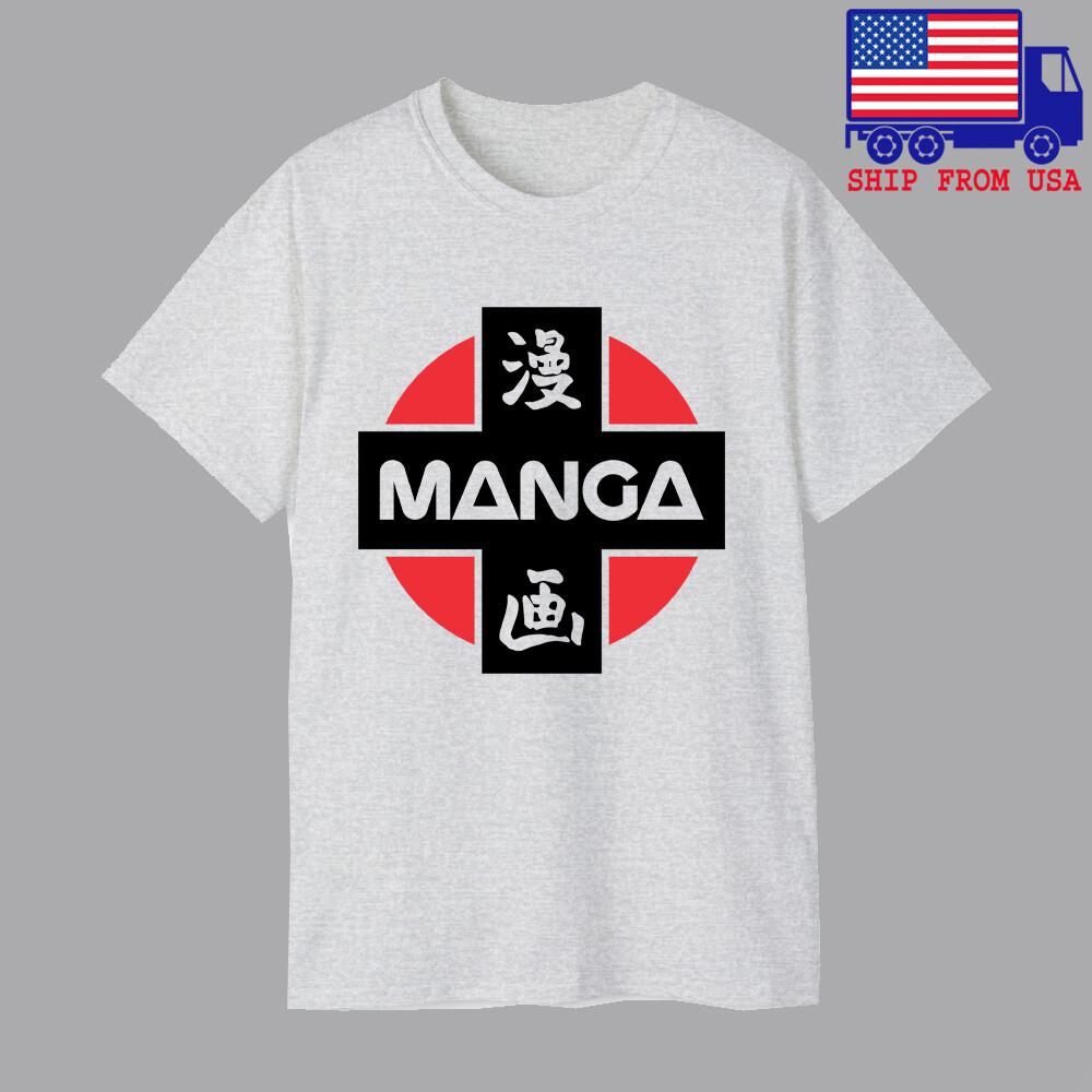 

MANGA ENTERTAINMENT Men#039;s Grey Size S5XL Unisex T-Shirt S