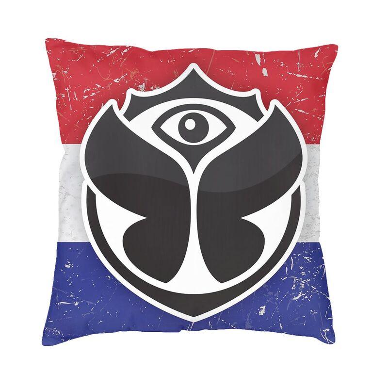 

Tomorrowland Party Pillow Covers Living Room Decoration Fashion Electronic Dance Festival Cushions for Sofa Square Pillowcase 30x30cm