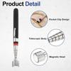 10/16LB Magnetic Pickup Tool for Auto Repair – Telescoping Retrieval Stick with Strong Magnet for Dropped Sockets, Bolts & Nuts