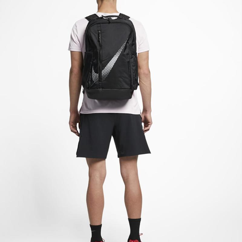 Nike Polyamide Laptop Bag Backpack Regular Unisex Black Casual BA5782-010