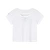 New Nike T Shirt Pure White Teenagers NY2422122