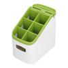Cutlery Storage Box with Knife Rack Drain Chopstick Rack Kitchen Supplies Storage Rack