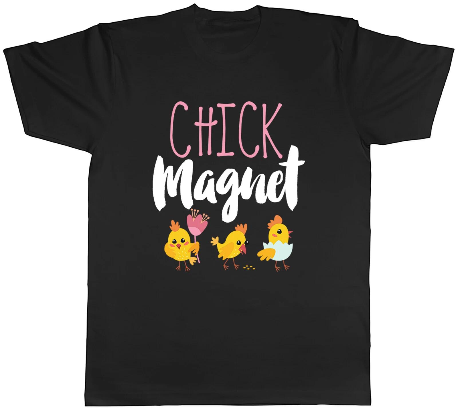 Chick Magnet Chicken Mens Unisex T-Shirt Tee XL