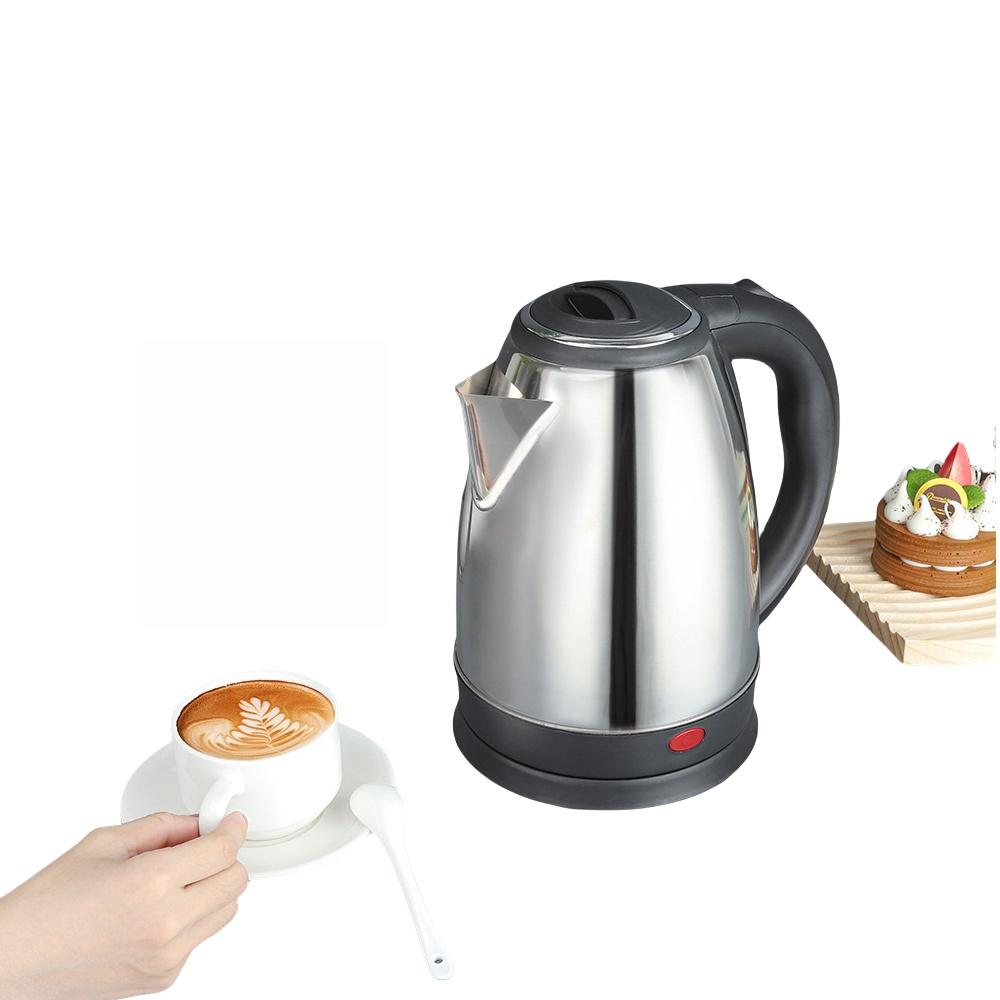 Hervidor Eléctrico de Acero Inoxidable Diseño de Separación de la Base Resistente al Óxido Duradero Hervidor de Calentamiento Rápido para Hogar Oficina Durante Viajes