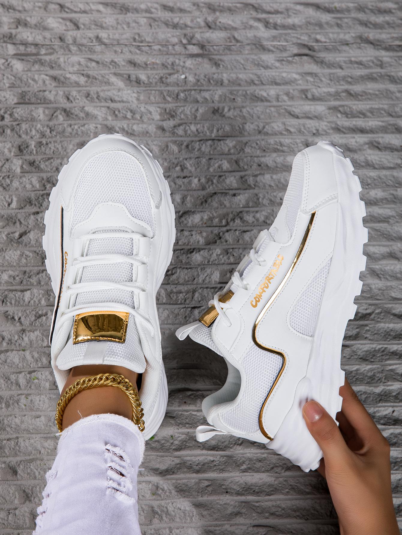 

Кроссовки Женская обувь 2023 Новый узор парусиновая обувь повседневная женская спортивная обувь плоская шнуровка взрослая Zapatillas Mujer 35 белый