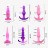 4/6Pcs/Set Safe Silicone Butt Plug Dildo Masturbation Anal Plug Vaginal Plug Sex Toys For Woman Men Anal Dilator Toys for Gay