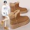New Winter High-top Women's Shoes with Velvet Cotton Shoes To Keep Warm, Lamb Wool Thick Soles Increase Height for Students
