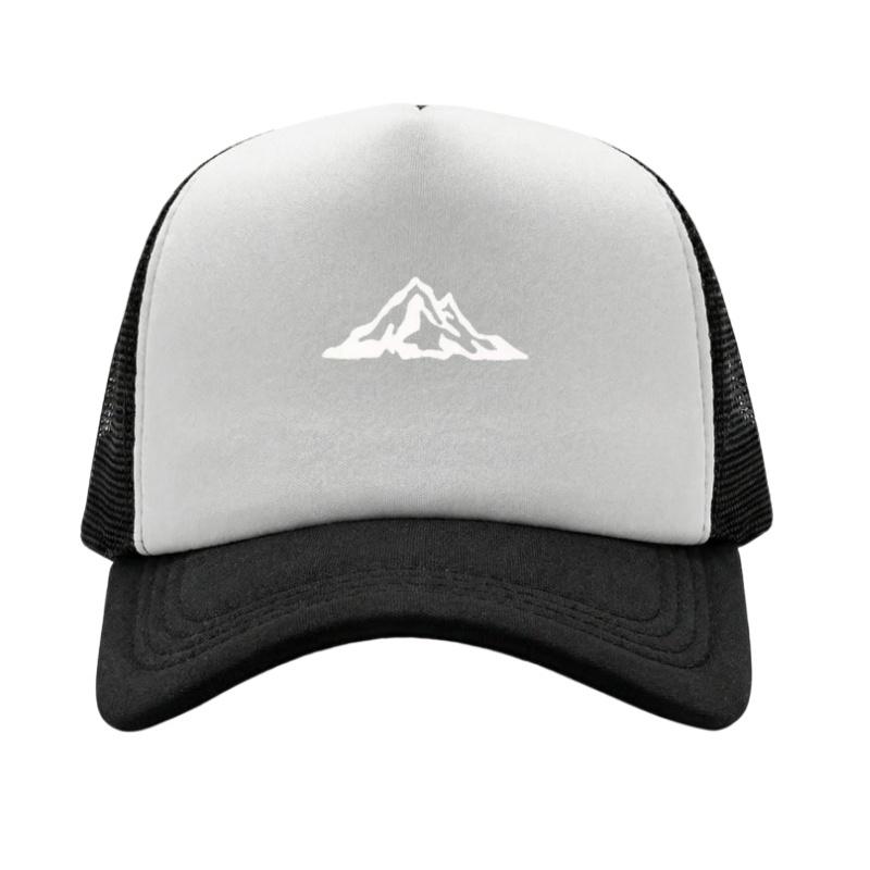 Mountain Range Printed Adjustable Baseball Cap Classic Snapback Dad Hat Breathable Mesh Hat Golf Fishing Outdoor Sun Cap
