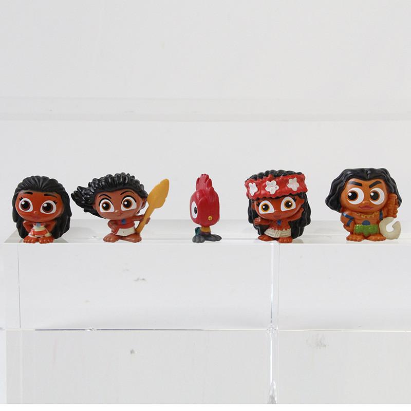 Moana Pvc Series Action Figures Model Toys Cartoon Desktop Gifts Decoration