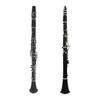 Clarinet ABS Bb Binocular Clarinet with 10 Reeds Cleaning Cloth Gloves Screwdriver Bracket Handbag Cleaning Brush