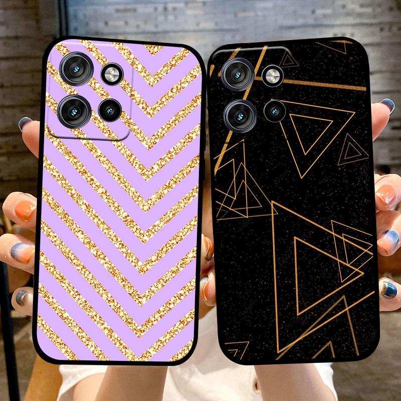 Für Motorola Edge 50 Neo Hülle Edge 50 Farbe Bemaltes TPU Silikon Weiche Handy-Rückabdeckung Für Moto S50 5G Schutz Stoßfänger Fundas