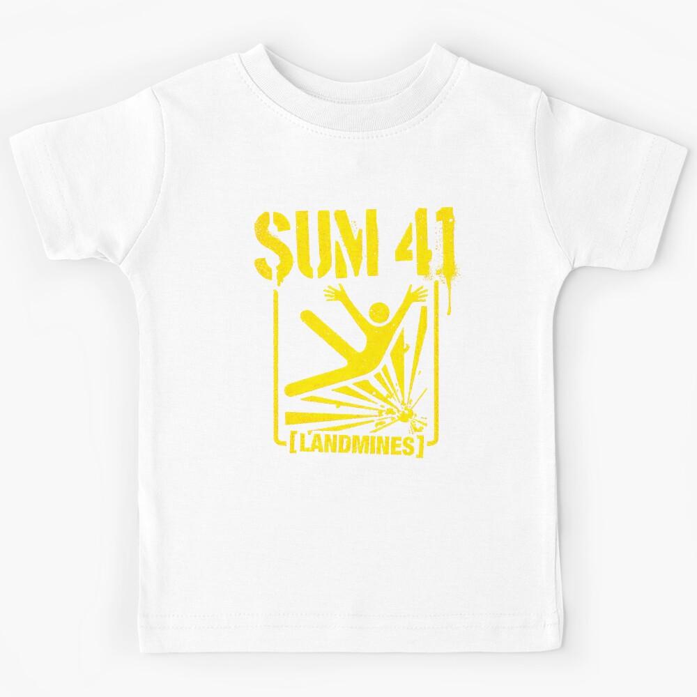 Landmines Yellow Kids T-Shirt 170