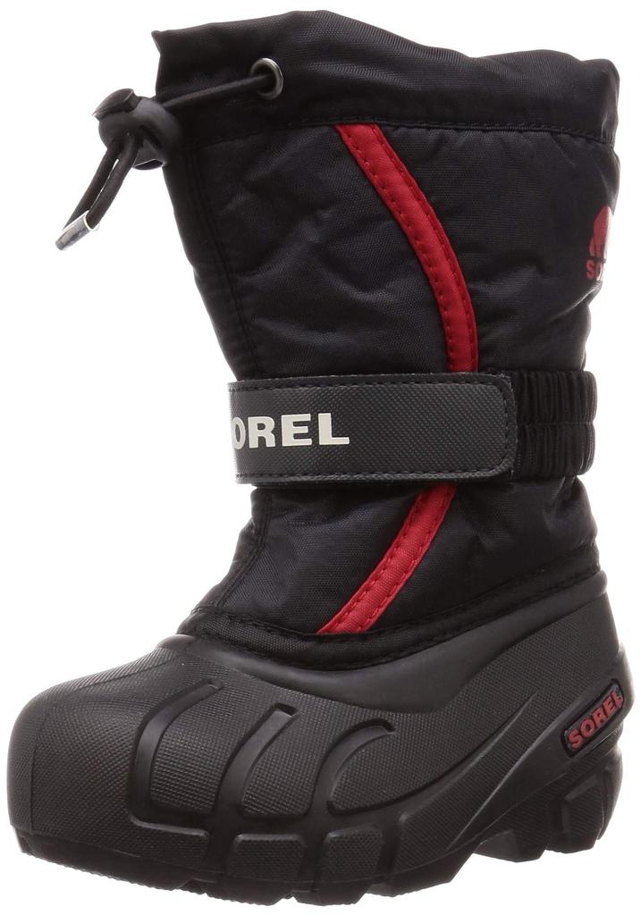 Sorel Flurry NC1965 Snow Size Black Kids' Boots, 17cm,