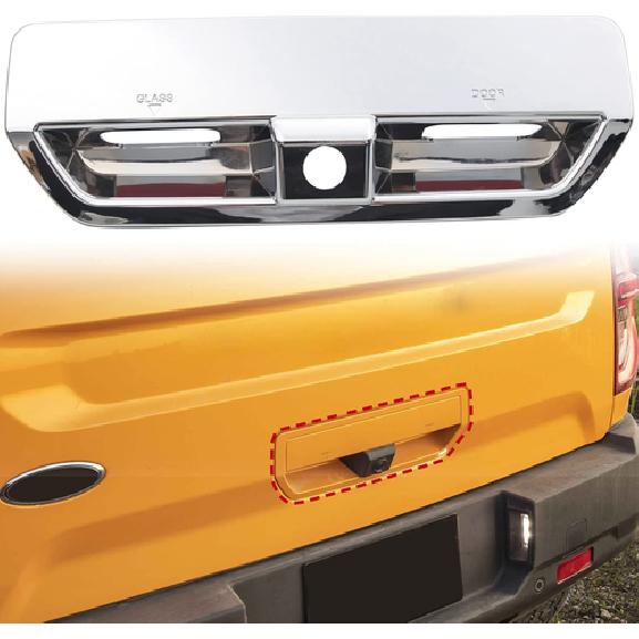 Chrome Rear Door Tail Tailgate Handle Trim Cover for Ford Bronco Sport -2025