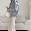 Open Run Loroel Women Single Layer Hooded Zip Up Jacket