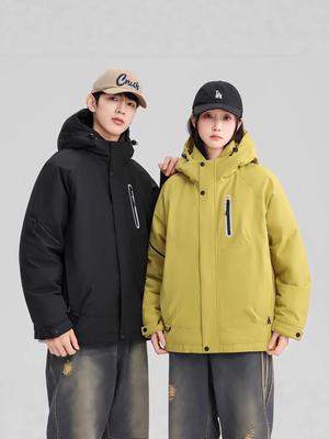 2025 Premium Winter Couple's Hooded Down Jacket - 90% White Duck Down, New National Standard