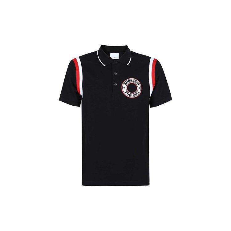 Burberry Logo Graphic Applique Cotton Polo 80354081-