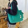 Minority Design Canvas Tote Bag Large Capacity Mommy Bag Oxford Shopping Bag  Streetwear