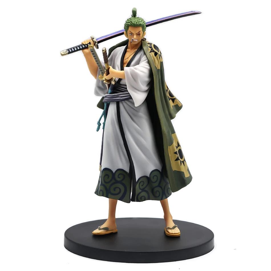 Anime One Piece Action Figure Roronoa Zoro Three-Blade Sa-Maximum Manga Anime Figures Statue Collection Model Playthings Designed For Children