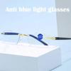 Frameless Presbyopia Eyeglasses Ultralight Anti-blue Light Glasses  Eye Protection
