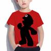 Maglietta Fashion Mario 2025 Abbigliamento per Bambini Top Maglietta per Ragazzi Maglietta Gioco Stampa 3D Maglietta Animazione Divertente Manica Corta Abbigliamento per Neonate