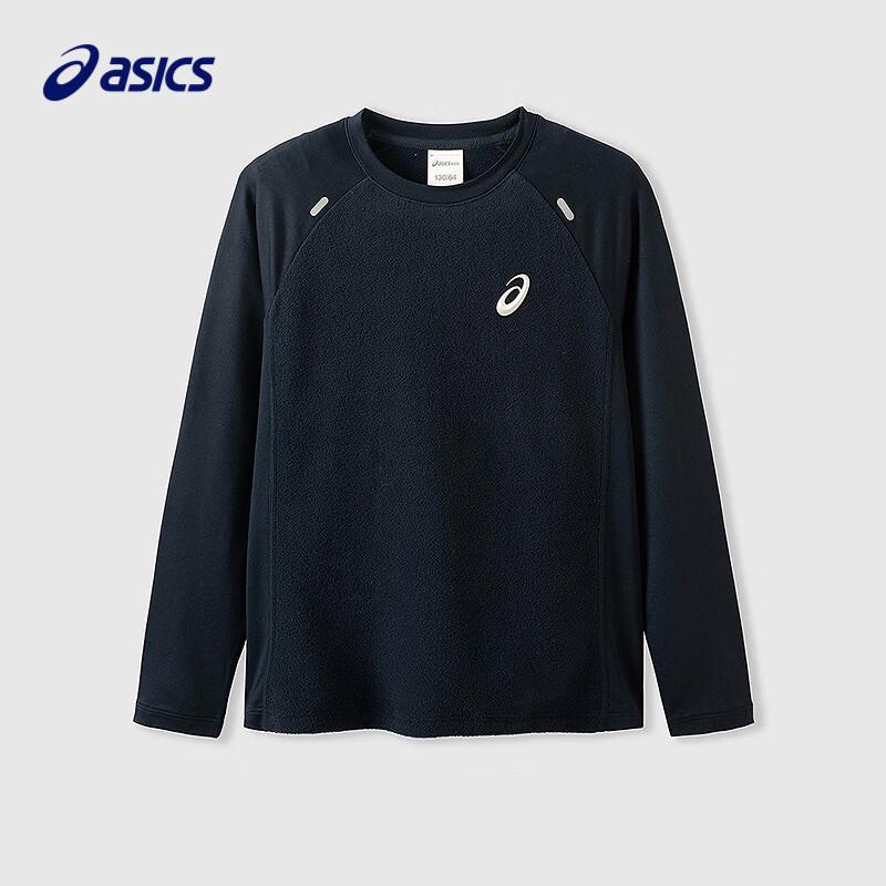 ASICS Kids' Fleece Long-Sleeve T-Shirt