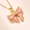 Rose Flower Crown Pure Gold 999 Pendant Set for Women - Qixi Valentine's Day Gift