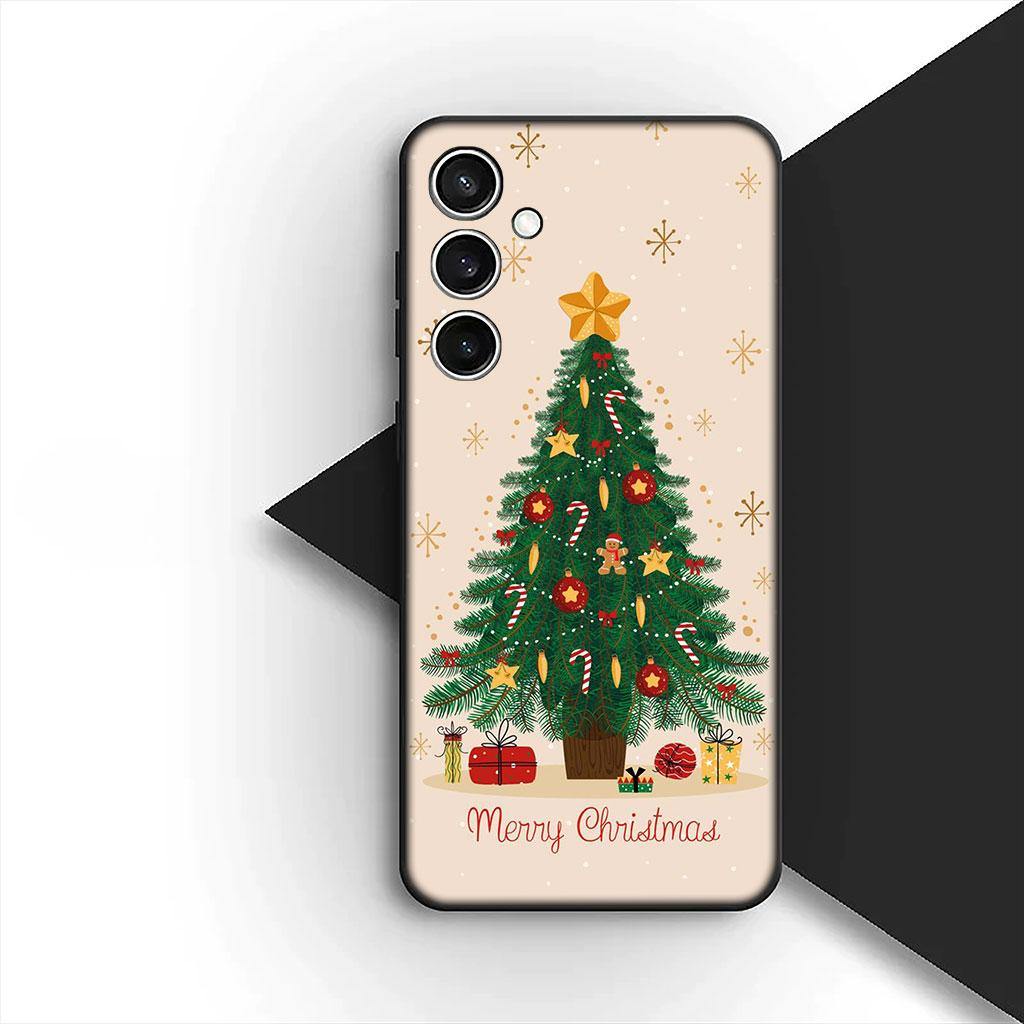 Phone Cover for Xiaomi Redmi Note 14 13 Pro Plus ProPlus 14C 13c Pro+ 5G Soft Case Merry Christmas Tree Deer Santa Claus