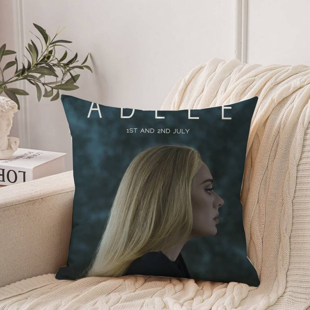 Hot-Singer A-Adele Pillow Case Home Decor Throw For Sofa Bed Car Room Decor Gift Idea