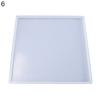 Craft Tray Plate Fruit Bowl Silicone Square Rectangle Shape Resin Mold DIY Tool