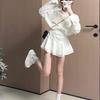 Women's White Shirt Dress - Autumn 2025 Korean Style Outfit