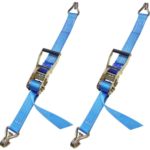 Ottostyle.jp Ratchet Lashing Belts [50mm Wide X 5m Long] Truck Lashing Belts, Ratchet Type, with Hooks, 5t Load Capacity, Cargo Tie-Down Belts, Cargo