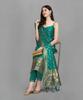 Women Designer Party Wear Sleeveless Cotton Silk Kurta Pant Dupatta Set