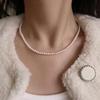 [14K Goldfeld] 14k Goldfilled 4mm Perlenkette