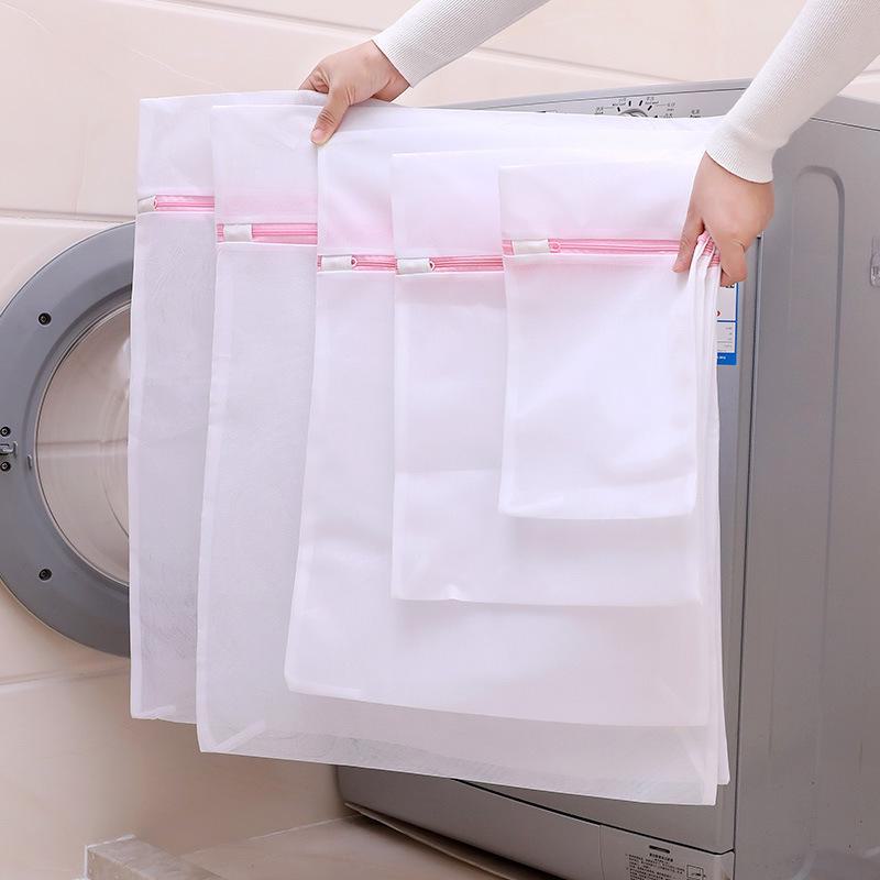 Set di Sacchetti per Biancheria in Rete Ispessita - Sacchetti per Lavaggio Intimo e Reggiseni con Cerniere