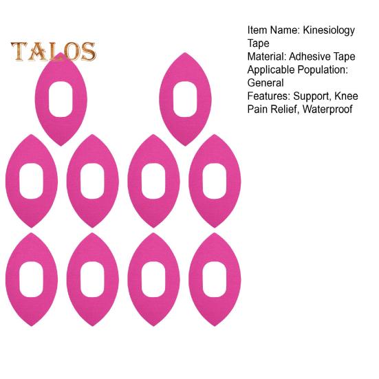 10 Pcs Precut Kinesiology Tape for Knees Pain Relief Elastic Waterproof Athletic Knee Tape for Support Knee Stability