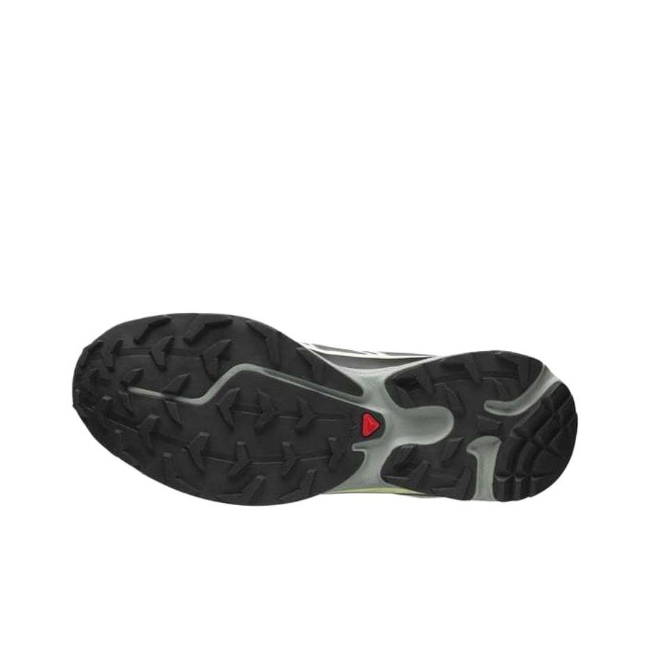 SALOMON Xt-6 Gtx Comfortable Versatile Waterproof Low-Top Running Shoes Unisex Running Shoes Urban-Gray Black Lime 475813