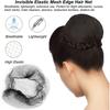 100pcs Black Invisible Hair Nets for Restaurant Workers, Dancers, and Wig Wear