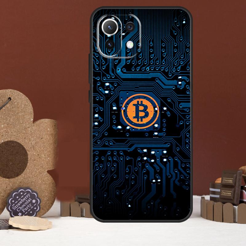 Bitcoin Coins Funny Case For Xiaomi 15 Ultra 14 15T 13T 14T 17 Pro Max POCO F8 Ultra X7 X5 X6 F5 F6 F7 Pro Cover