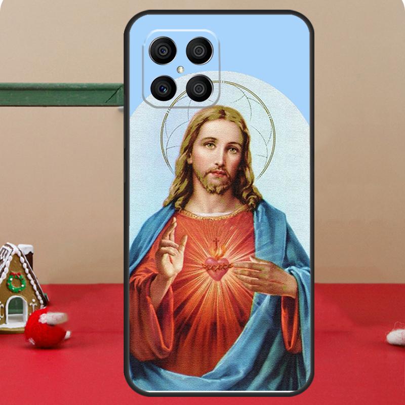 God Jesus Case For Honor Magic 8 Pro 6 7 Lite Honor 400 200 50 70 X8c X8b X9a X9b X9c X9d Win RT Coque