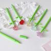 Quick-dry Rose Gel Pen Simulation Flower Writing Pen Multifunctional Ballpoint Pen  Gift