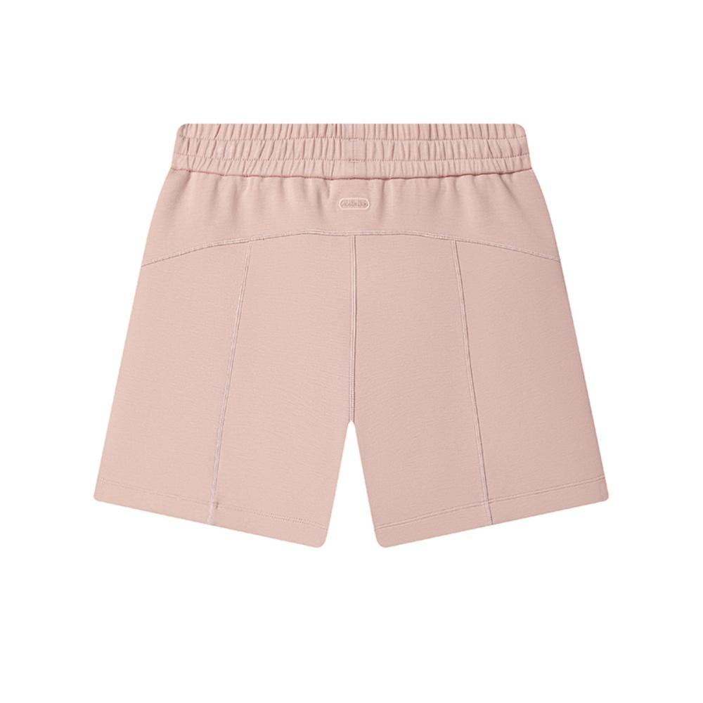 FILA Milano Italian Luxury Sports Collection Trendy Minimalist Solid Color Fashion Versatile Five-Point Casual Shorts Women shorts F11W535602F-PK