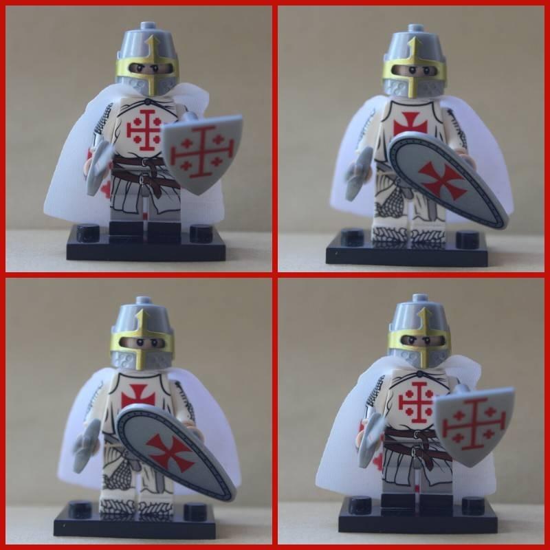 Roman Soldier Spartan Female Warrior Temple Knight Figure X0316 Building Blocks Toy Set For Export Diy Abs Plastic