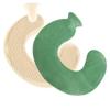 New 1L Portable Neck Washable Warm Protective Hot Water Bag Cover Hand Feet U Shaped Removable Explosion Proof Hot Water Bag