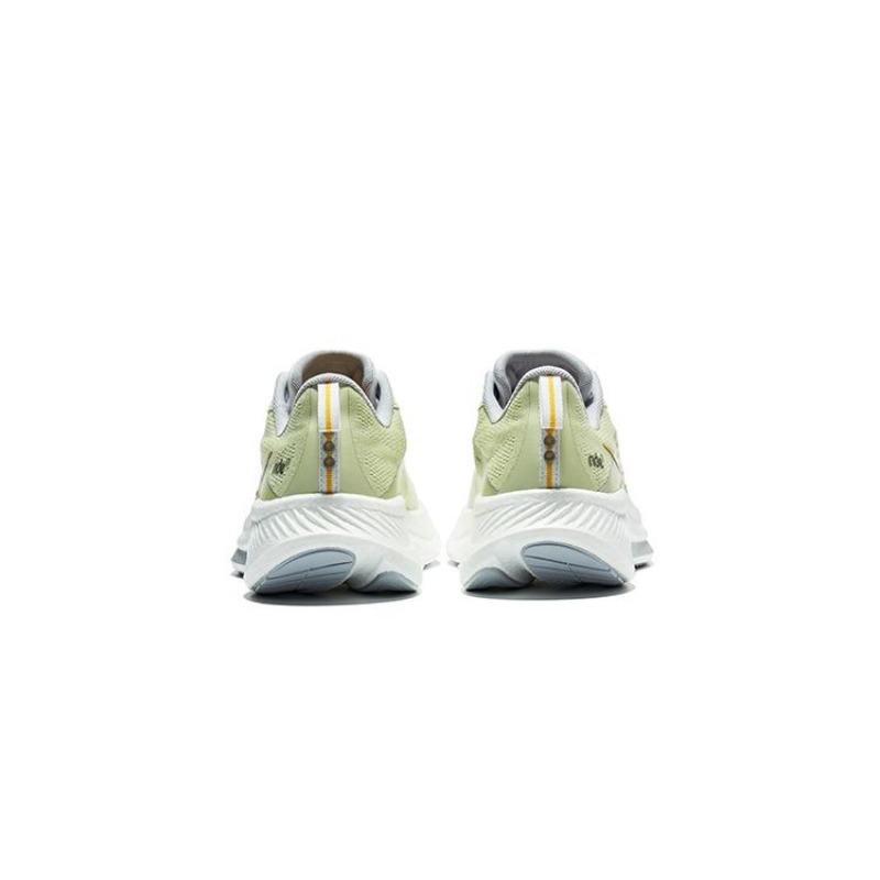 Saucony RIDE 17 women low-top sprint training running shoes green gray soft comfortable durable breathable S10924-111