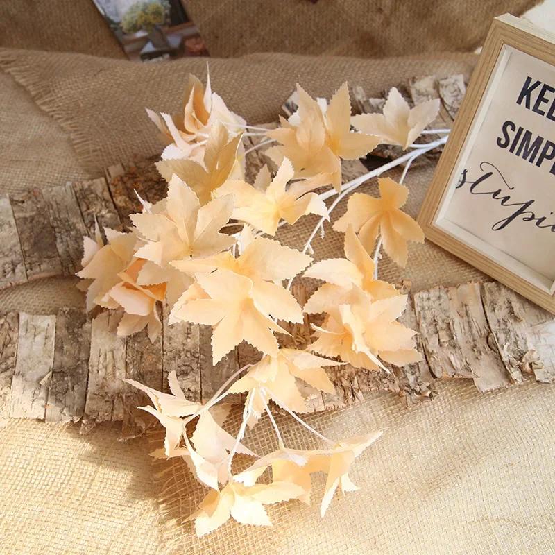 

Шелковый искусственный букет ивы, искусственные зеленые листья, украшение для свадебного декора, искусственная листва, венок из растений своими руками