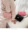 Mini Crossbody Chain Bag for Girls: Autumn/Winter Rhombus Style Lipstick Bag