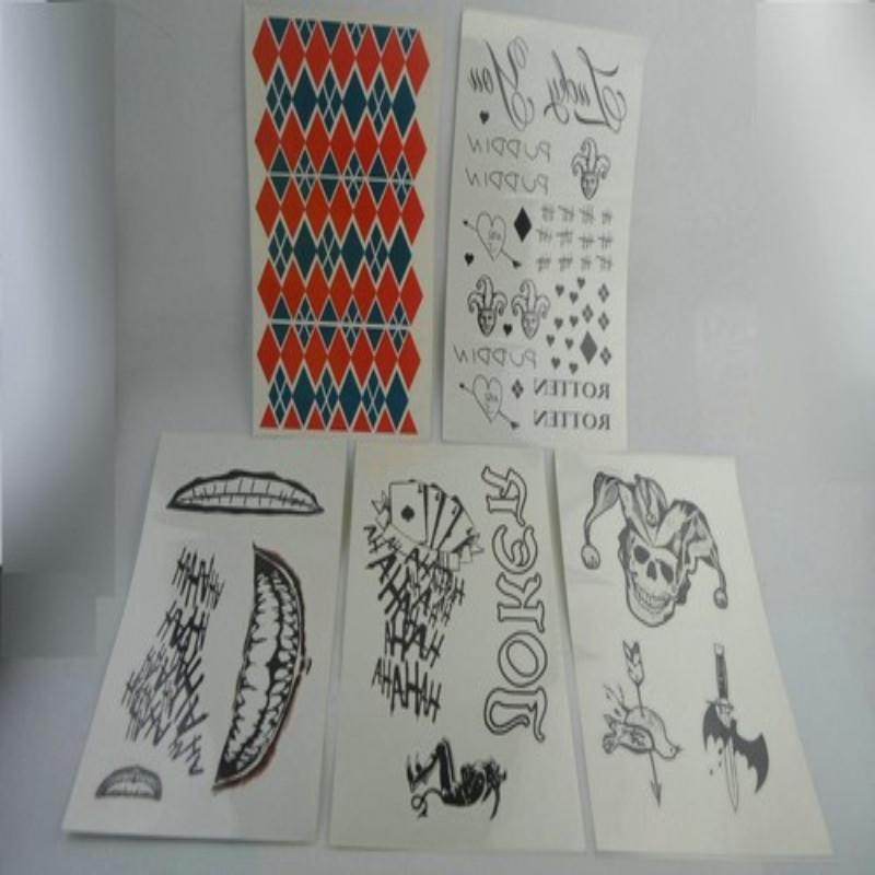 

Quinn Squad Suicide Tattoo Sticker Water Transfer Decal Halloween Decor Styoe 0