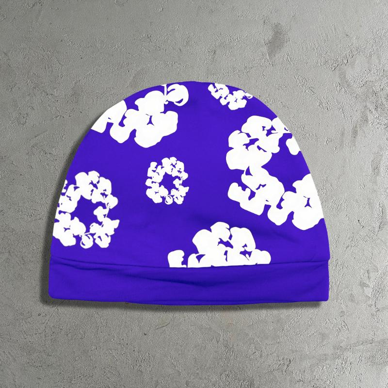 Европейская и американская хип-хоп мода повседневная с принтом двухслойная шапка-пуловер OneSize фиолетовый